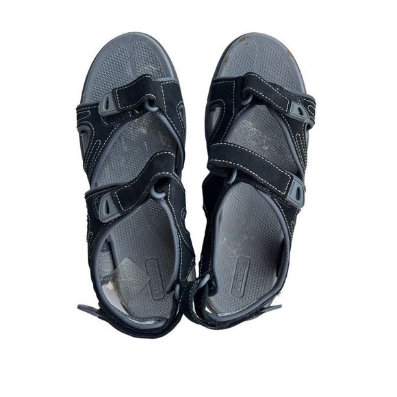 Khombu Women's Black Gray Adjustable Strap River Walk Hiking Sandals Size 9M - Picture 13 of 13